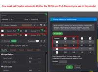 PETG container on PLA support with perfect settings