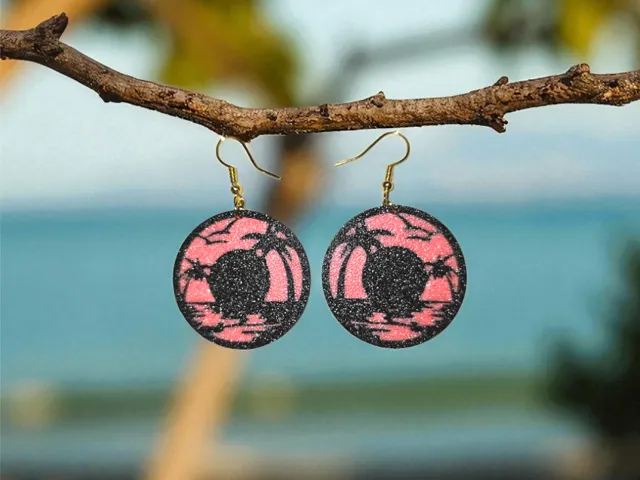 Wonderful summer earrings