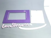 Photo frame love mom
