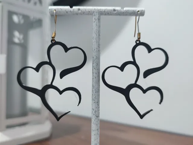 Aretes Latidos Entrelazados