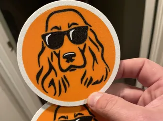 Cocker Spaniel Coaster (V2)