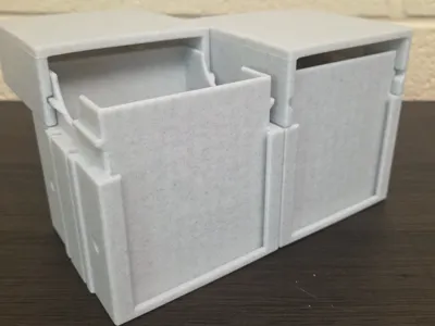 100 Card Deck Box (w/Magnet Slots)