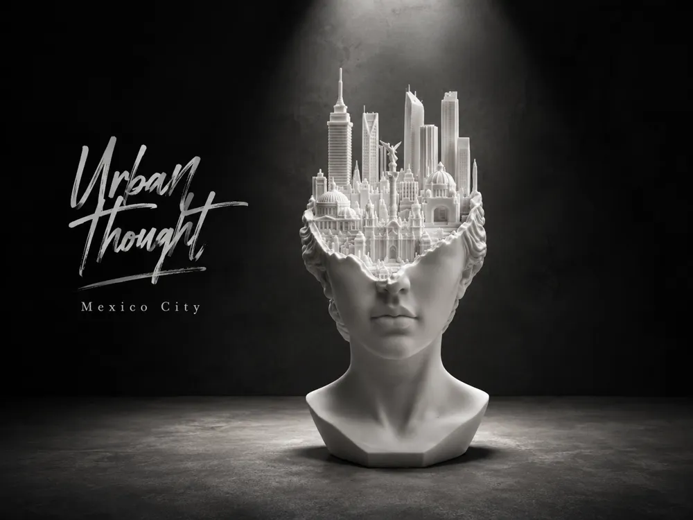 Figura decorativa: Urban Thought Mexico City. Referencia del modelo original.