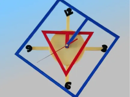 Geometrie Uhr