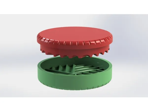 Grinder anti-stress édenté