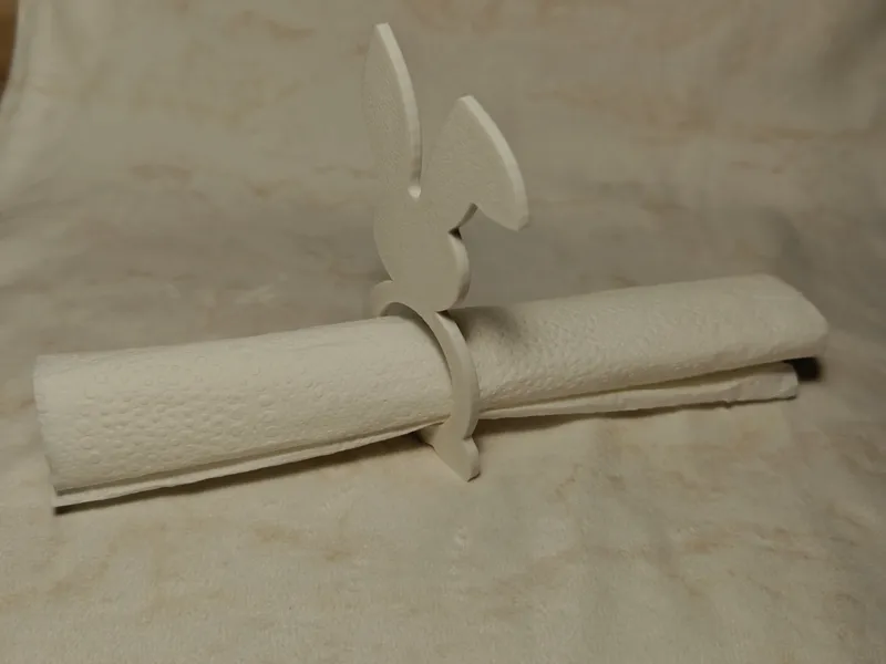 Bunny Napkin Ring Holder