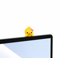 Duck Phone buddy w bow - Single color