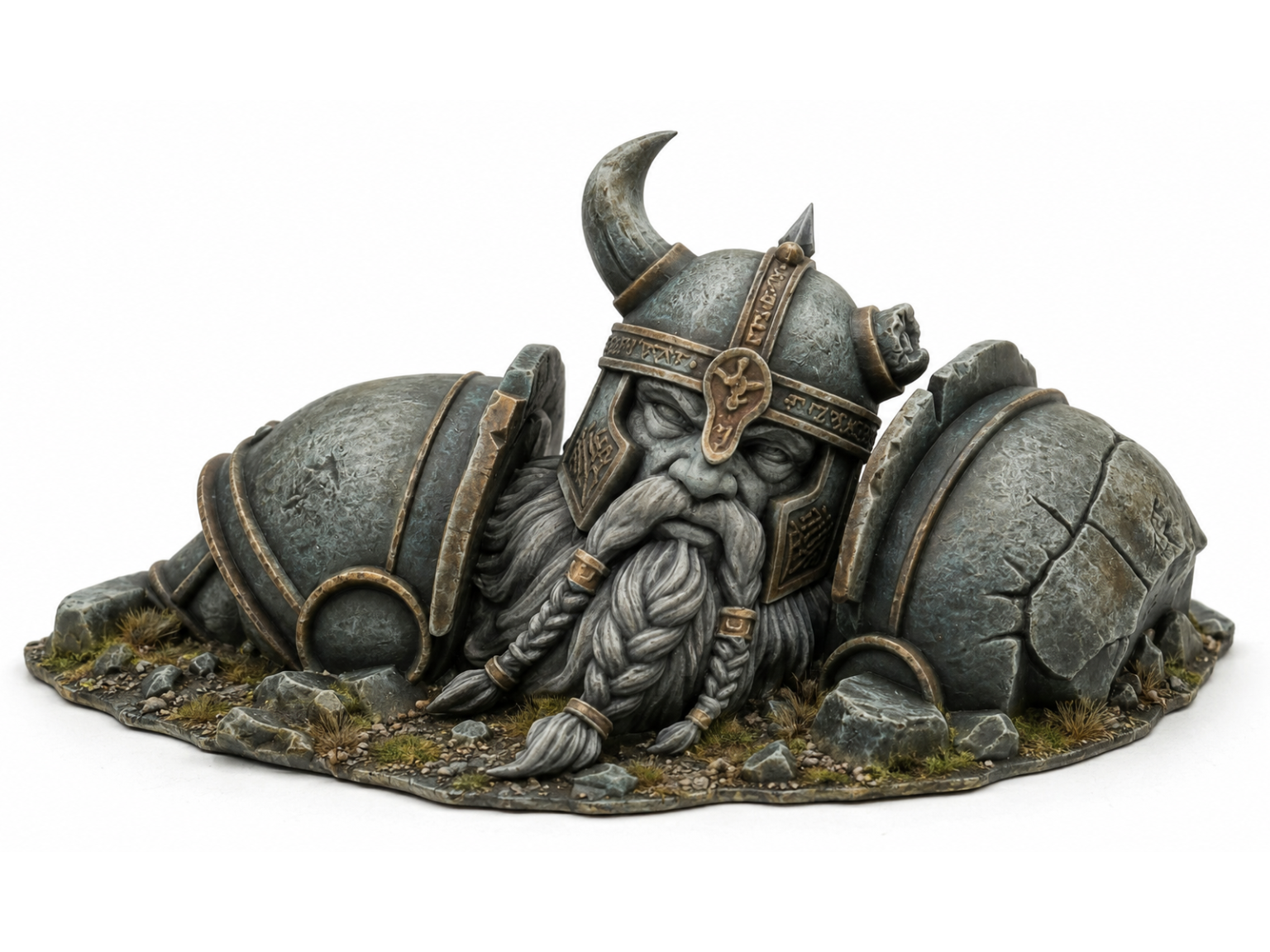 Dwarf King Statue v2 Tabletop Wargames Terrain