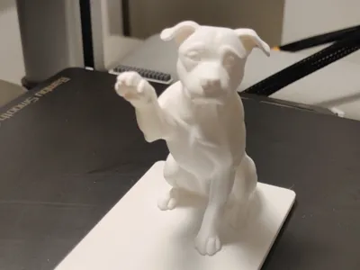 Staffordshire Terrier phone stand