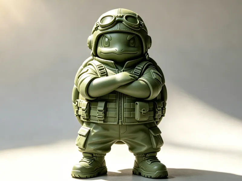 Tactical Turtle Pilot | Cool Desk Toy(EasyPrint)