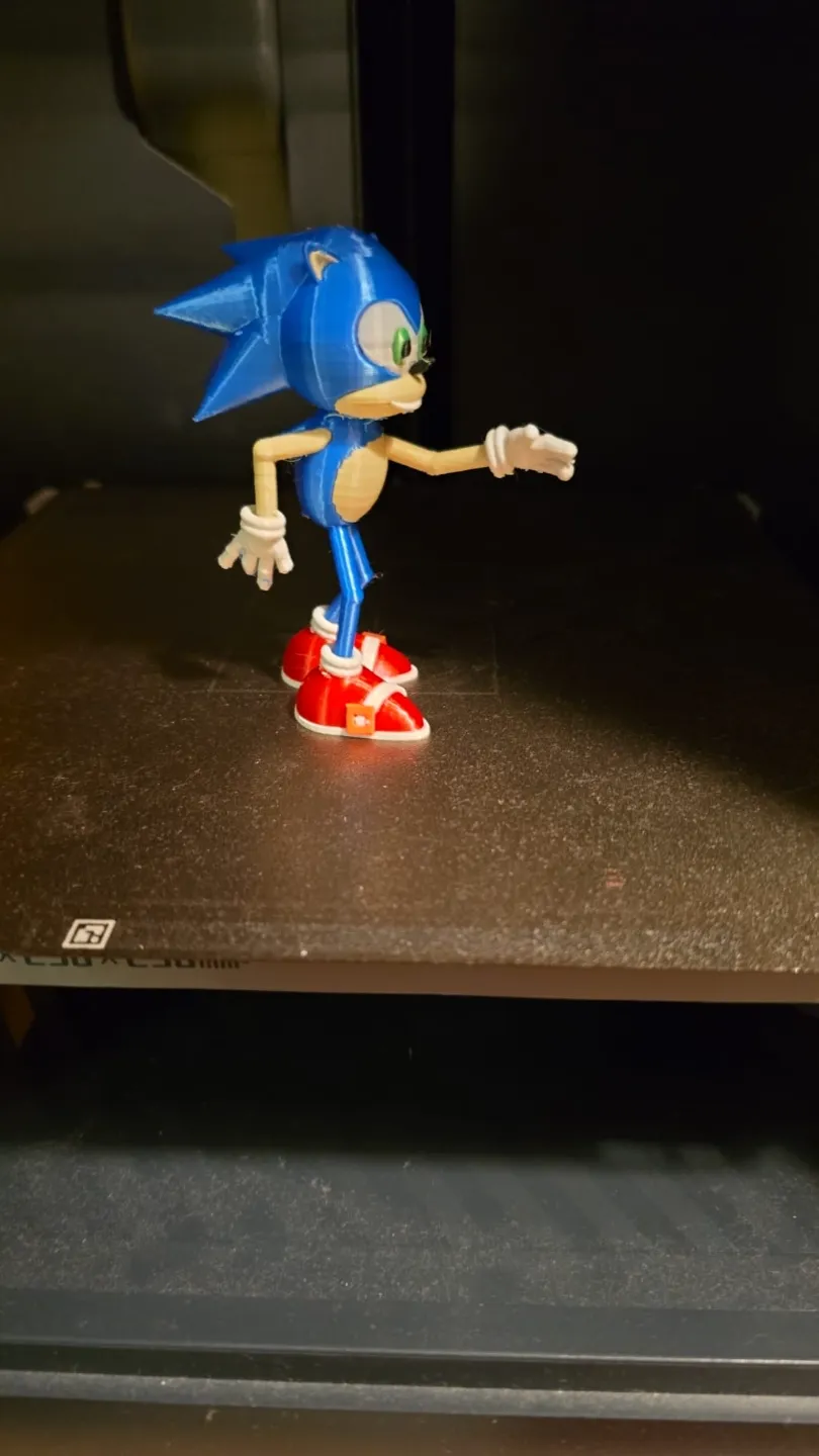 Sonic by 3D_TommyK86MakerWorld: Download Free 3D Models