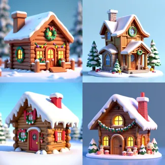 Christmas festive home