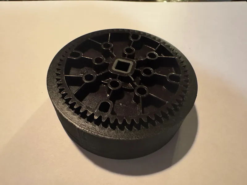 1/8" Cutting/Sanding Jig for Halving 60T VEX Gears