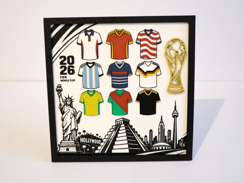 2026 FIFA World Cup Art (3 hour print, no glue)