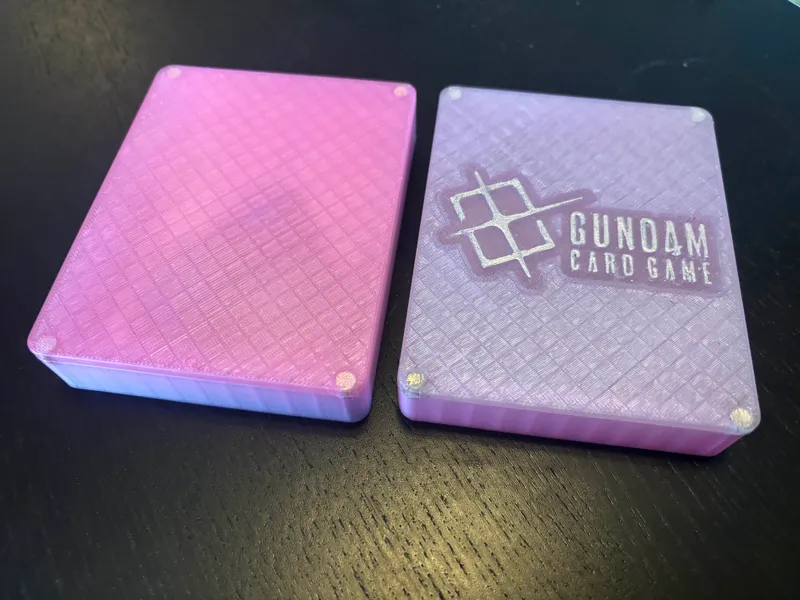 Gundam Card Game Resource Deck and 15mm Dice Case 