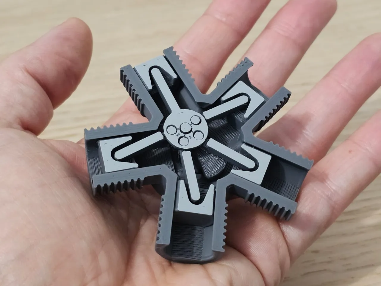 Radial engine (print in place) view 3