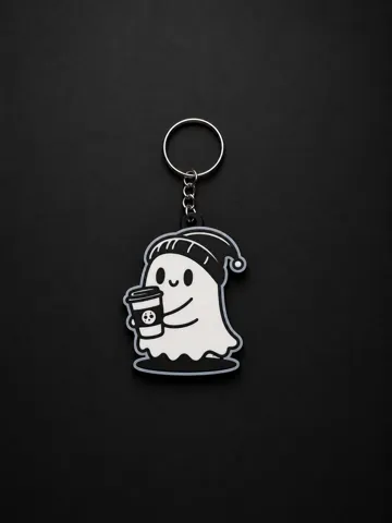 Llavero: adorable ghost keychain — vista de referencia 2