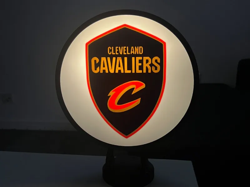 NBA LIGHTBOX CLEVELAND CAVALIERS