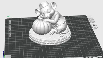 Figura decorativa: Mushak — vista de referencia 3