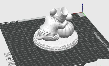Figura decorativa: Mushak — vista de referencia 4