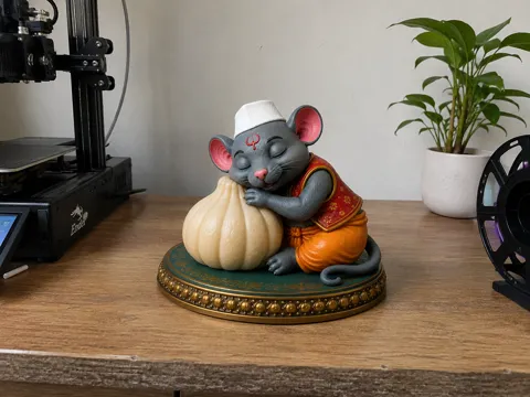 Figura decorativa: Mushak — referencia de MakerWorld