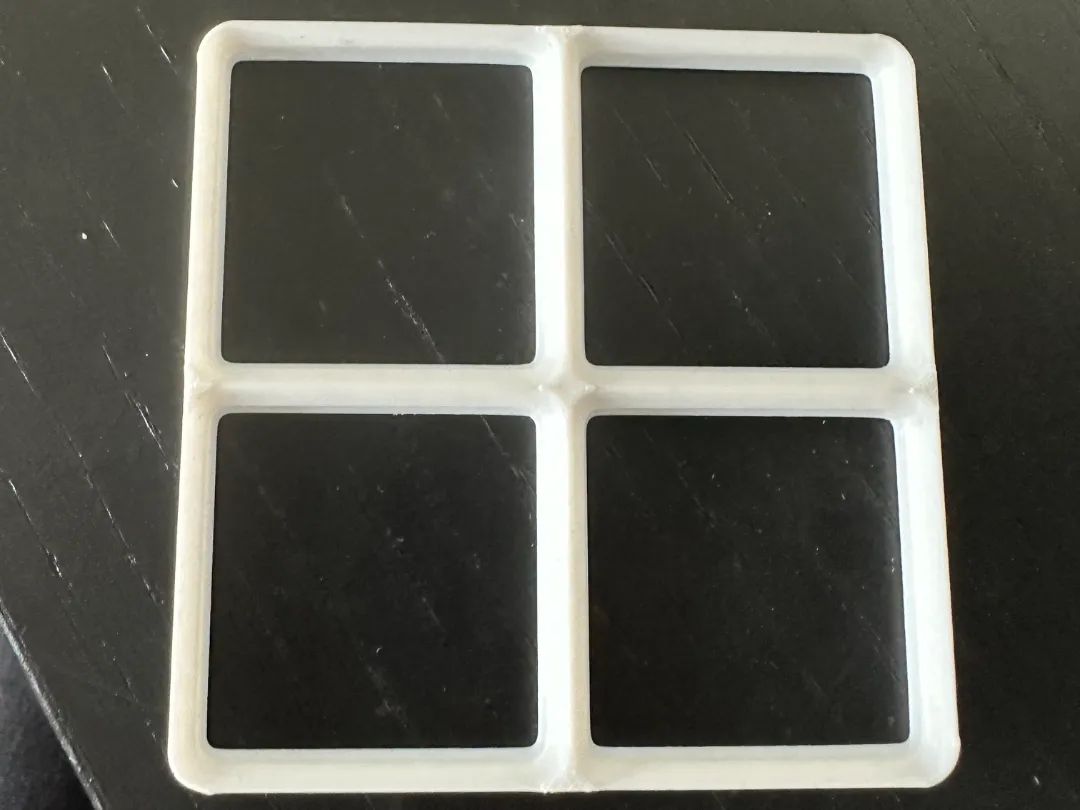 Plaque de base Gridfinity 2x2