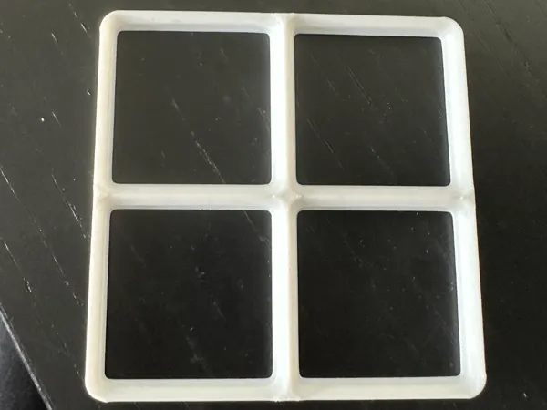 Plaque de base Gridfinity 2x2