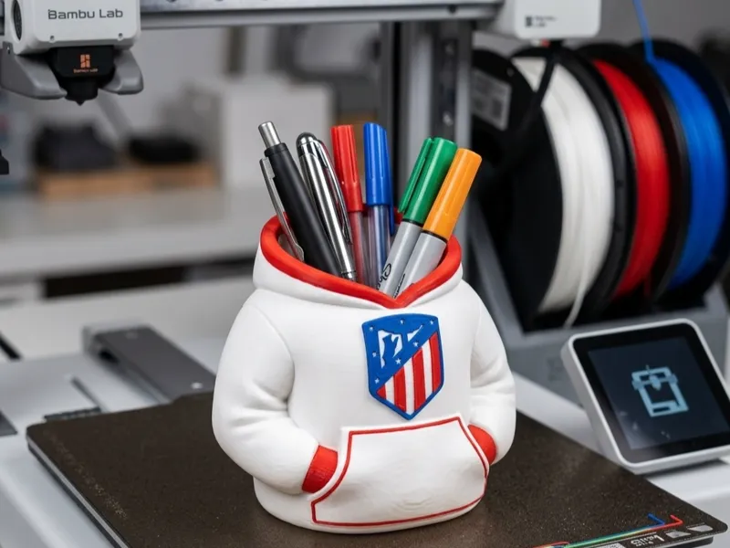 ATLETICO MADRID HOODIE PEN HOLDER / ORGANIZER