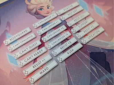 Lorcana Tokens 18 pc