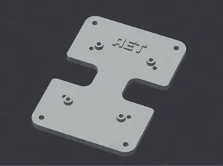 Heewing T1 用的飞蛋AET F405飞控底座 
