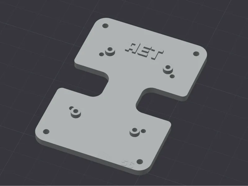 Heewing T1 用的飞蛋AET F405飞控底座 