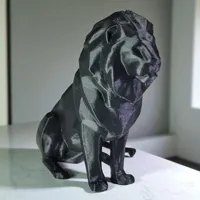 Lion décoratif low poly — photo 5