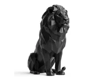 Lion décoratif low poly — photo 6