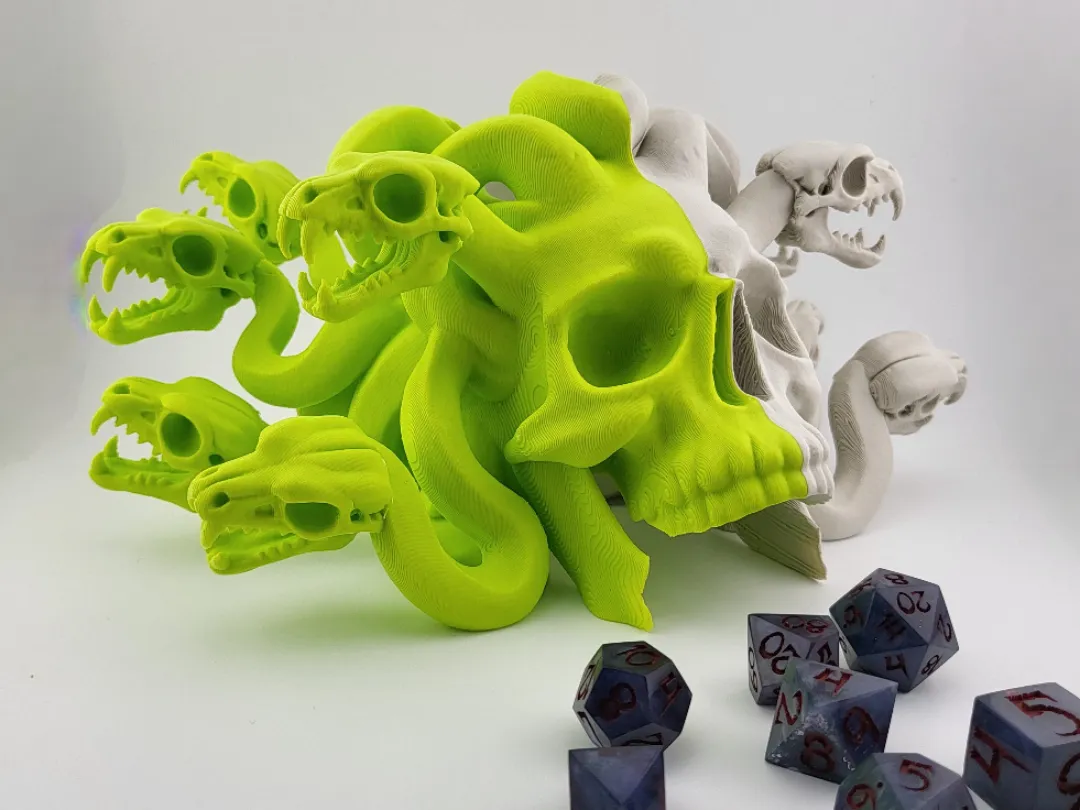 Medusa DnD Dice tower greek dungeons and dragons by Mad power MakerWorld: Download Free 3D Models - 3D model önizlemesi