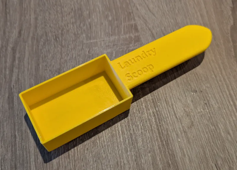 Simple Ergonomic Laundry Detergent Scoop
