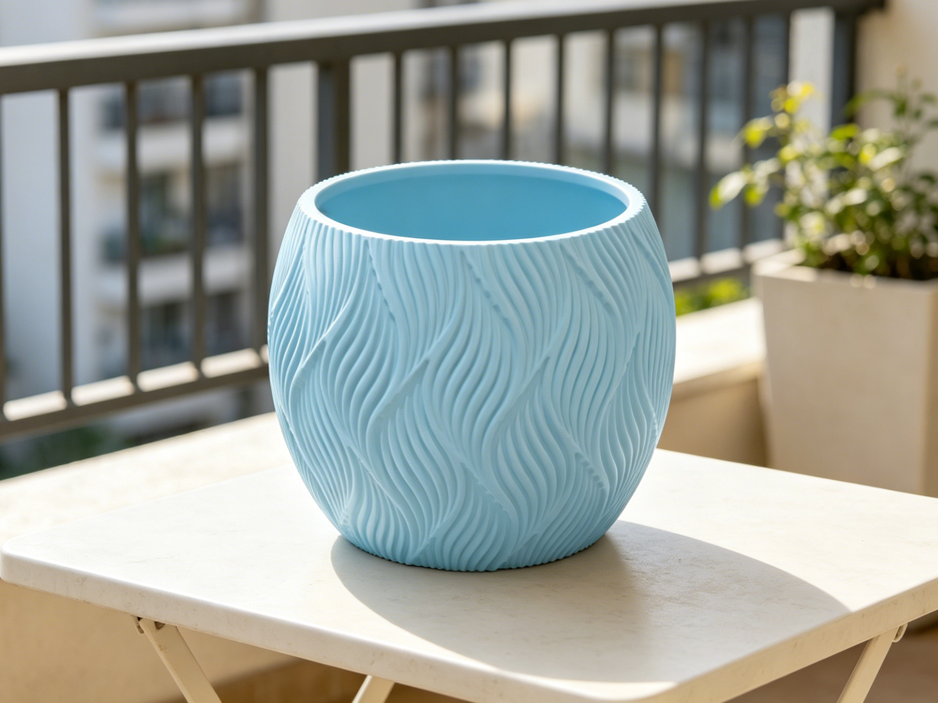 Miniatura 3 do modelo 3D 圆形花盆二(Round flowerpot 2)
