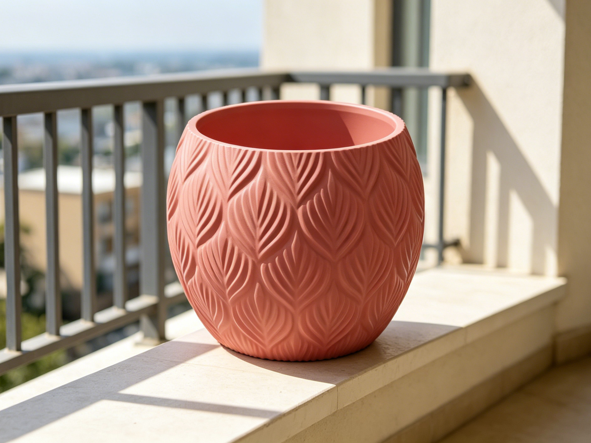 Miniatura 2 do modelo 3D 圆形花盆二(Round flowerpot 2)