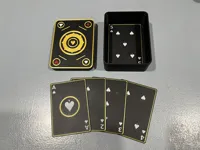 Black back - 0.1mm layer, 1 walls, 0% infill 