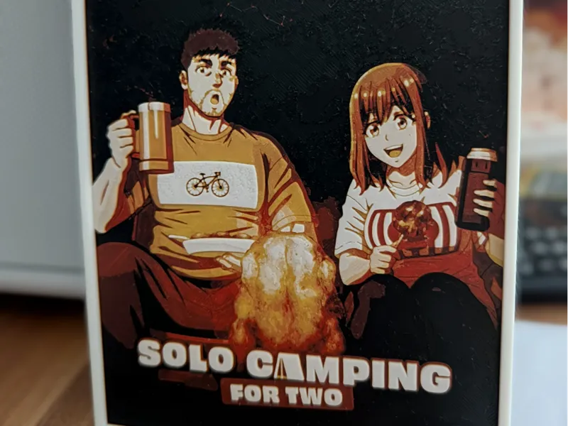 Solo Camping fo two | Hueforge Multicolor