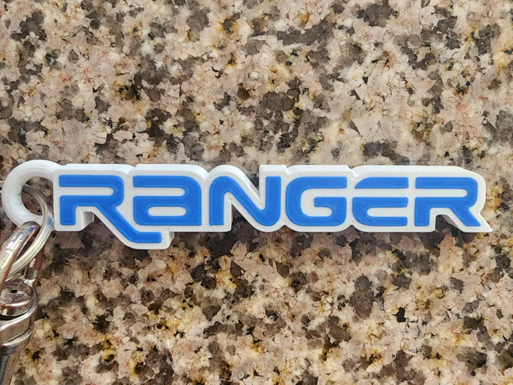 Ford Ranger Key Chain by The Printed Ideas - MakerWorld