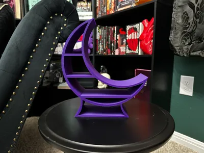Hollow Moon Display Shelf