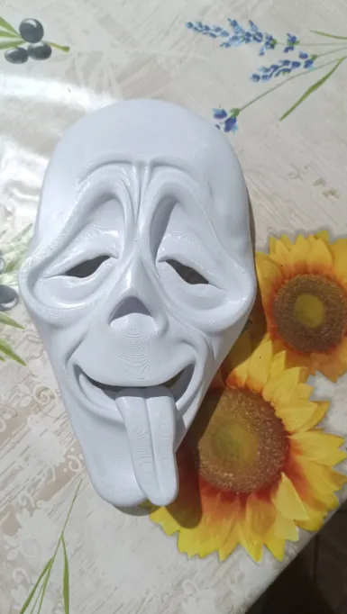 Cosplay Wearable Wassup Mask - Scary Movie Wazzup view 2