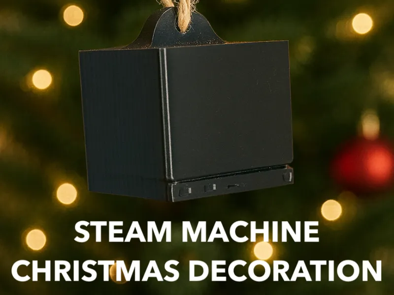 Steam Machine Christmas Decoration - 1:4 Scale