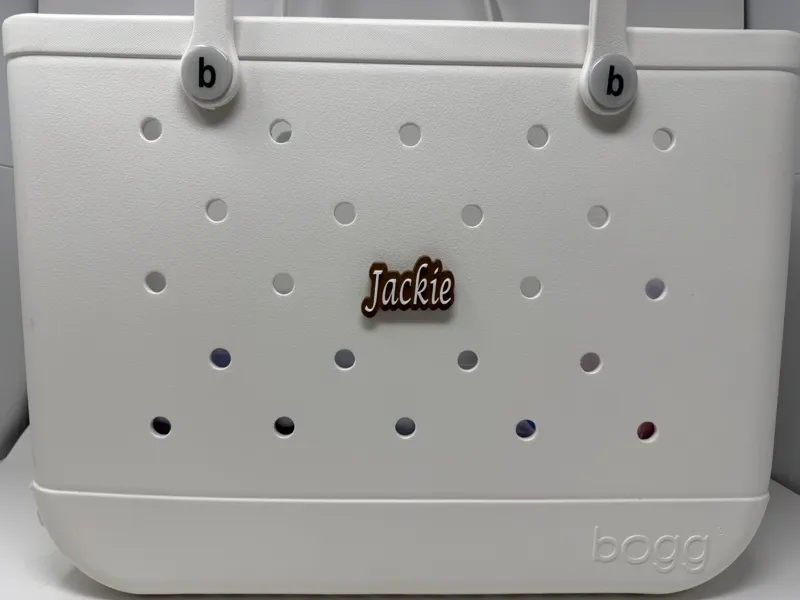 Bogg Bag Name Charm (Jackie)