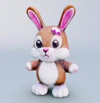 Lapin de Pâques tout mignon — photo 1