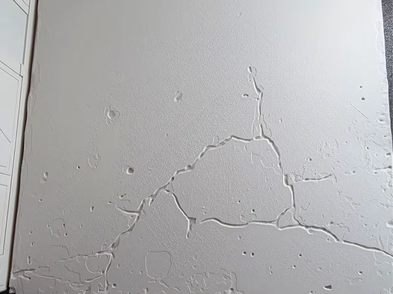 1/12 Scale concrete floor for diorama