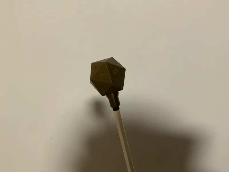 D20 Pencil Topper