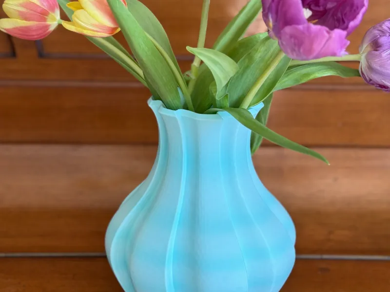 Vase für Ostern