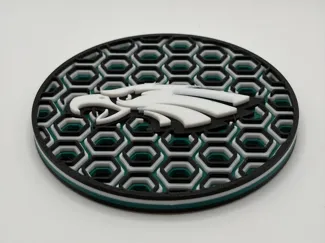Philadelphia Eagles Hexagon Coaster