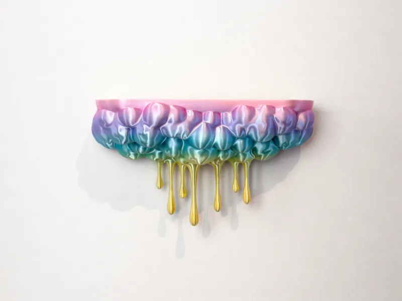 Dripping Cloud Wall Shelf